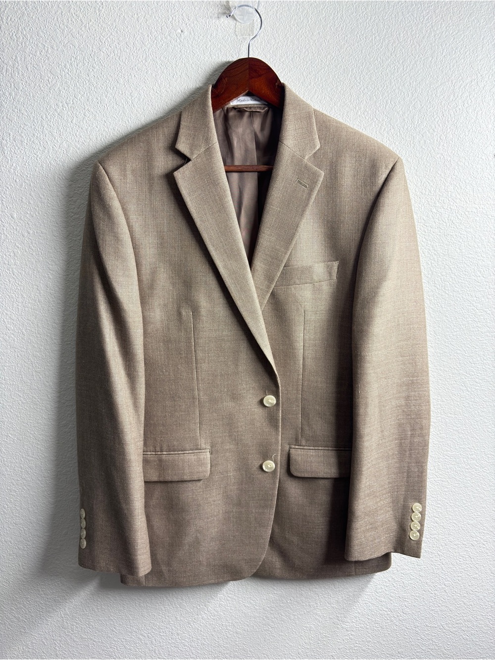 Lauren Ralph Lauren Tan Two-Button Sport Coat